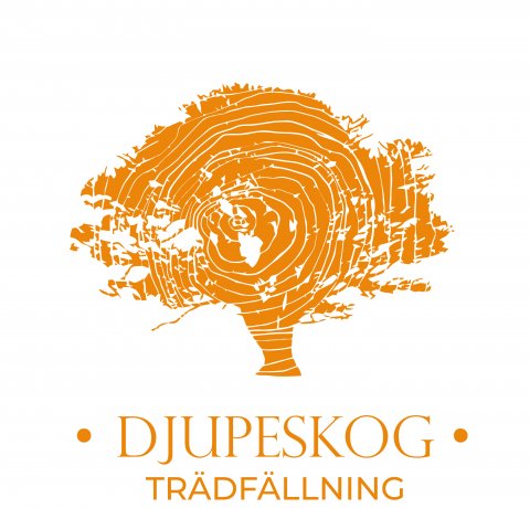 Djupeskog Trädfällning logo